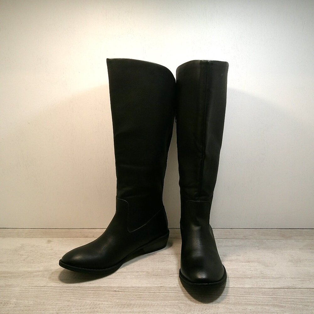 BOC Black Heeled Boots